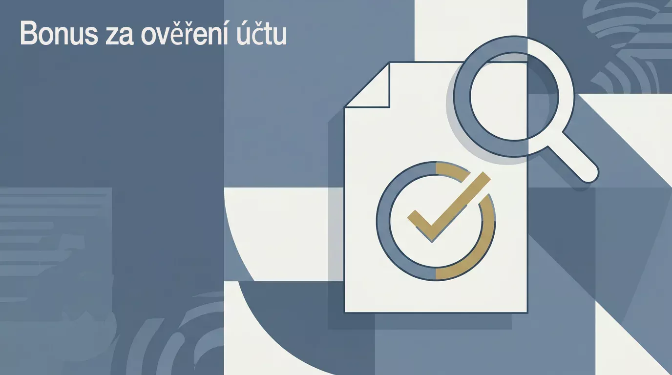 Ilustrace bonusu za ověření identity (KYC) v zahraničním casinu.