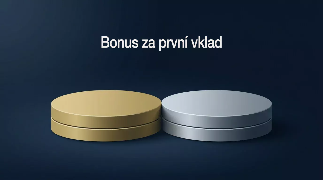 Ilustrace match bonusu za první vklad v zahraničním casinu.