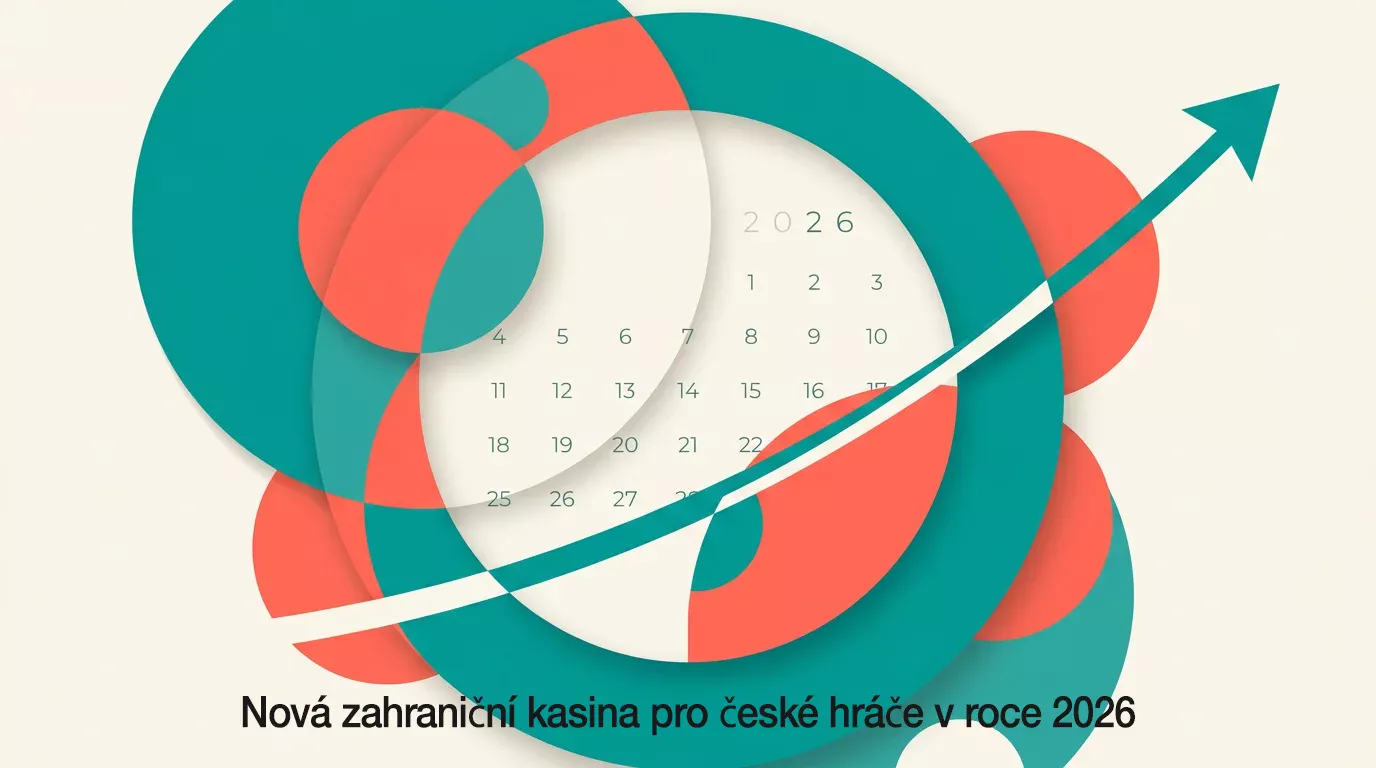 Ilustrace nových zahraničních casin pro české hráče v roce 2026.