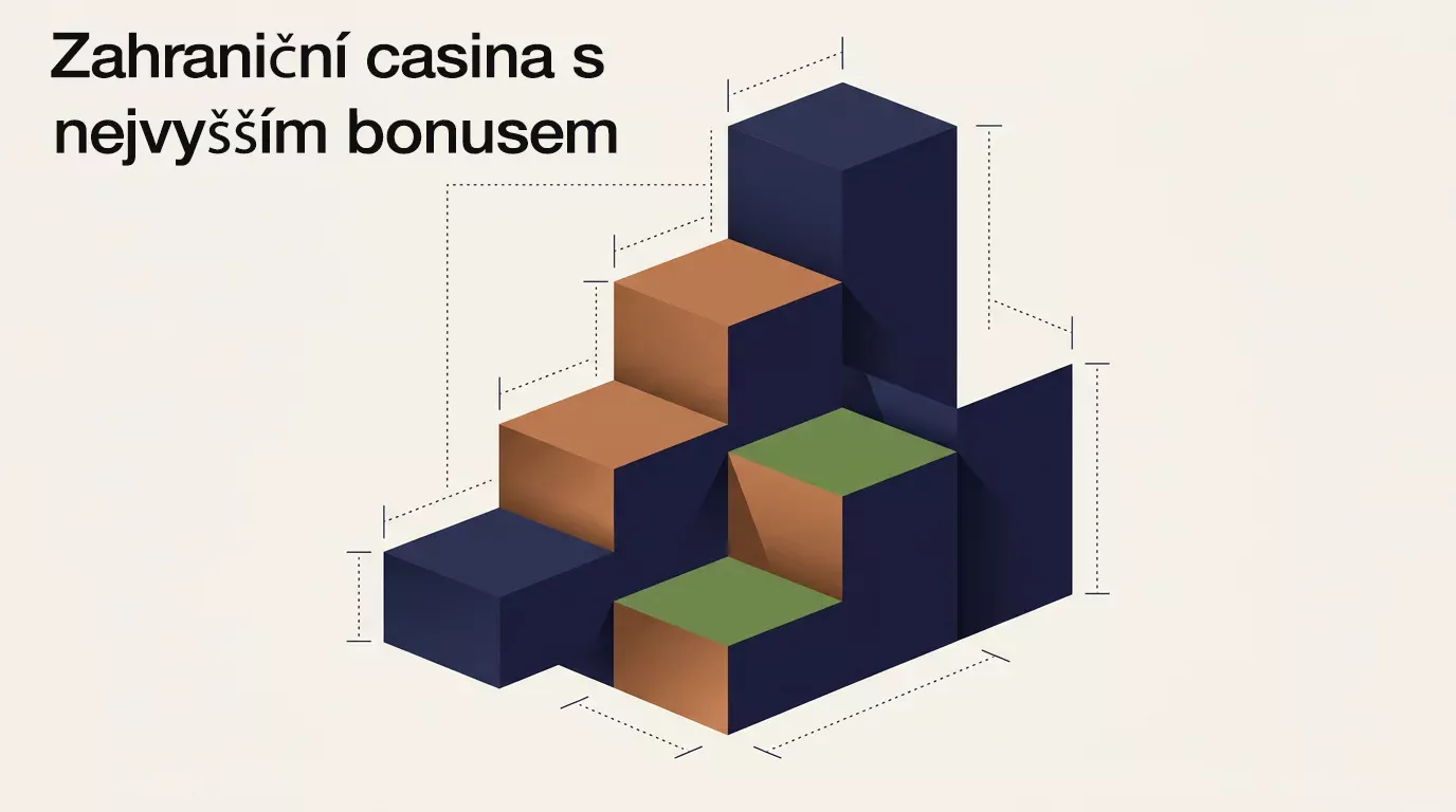 Ilustrace zahraničních casin s nejvyšším bonusem.